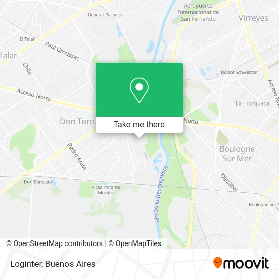 Loginter map