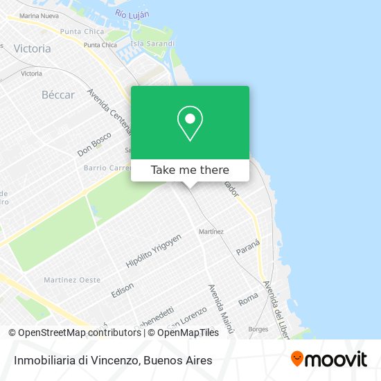 Mapa de Inmobiliaria di Vincenzo