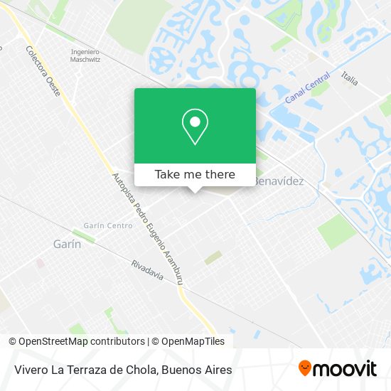 Vivero La Terraza de Chola map