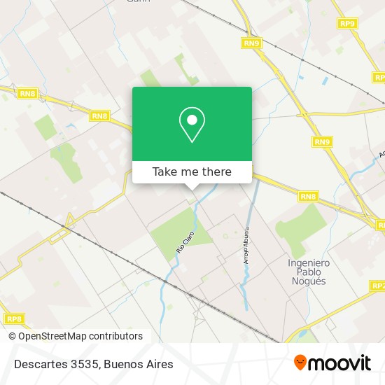 Descartes 3535 map