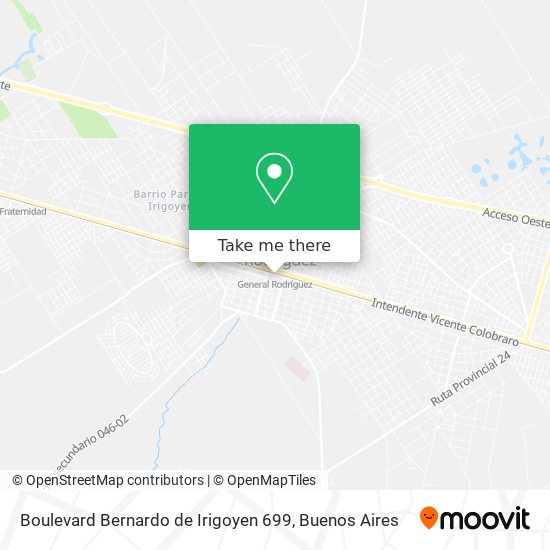 Boulevard Bernardo de Irigoyen 699 map