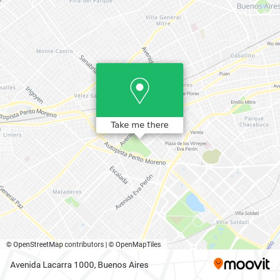 Avenida Lacarra 1000 map