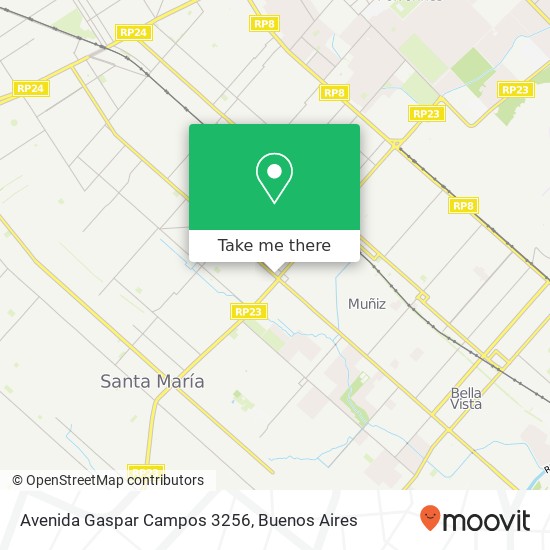 Avenida Gaspar Campos 3256 map