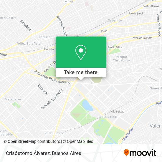 Mapa de Crisóstomo Álvarez