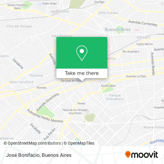 Mapa de José Bonifacio