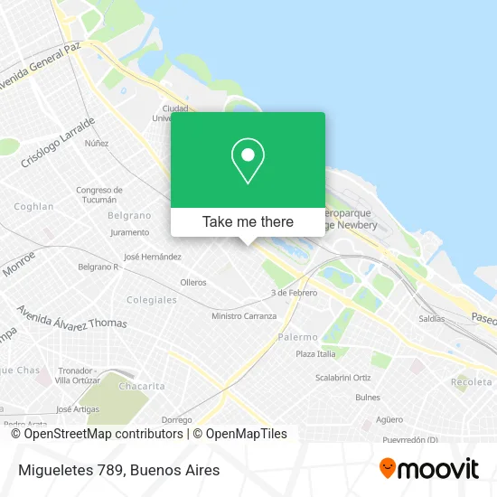 Migueletes 789 map