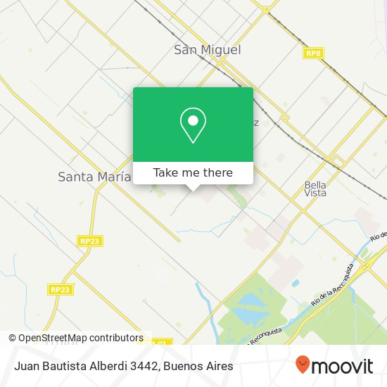 Mapa de Juan Bautista Alberdi 3442