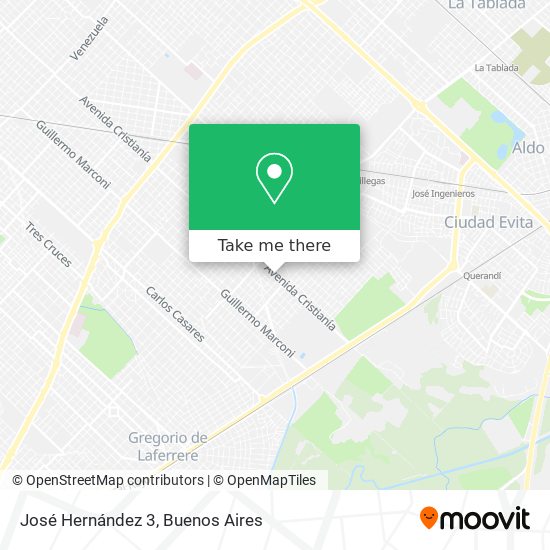 Mapa de José Hernández 3