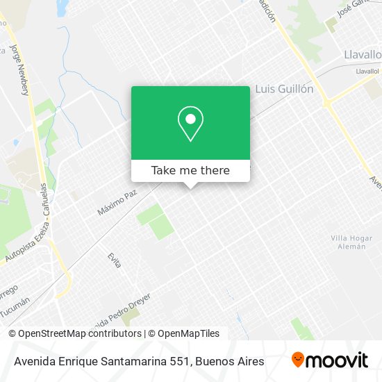 Avenida Enrique Santamarina 551 map