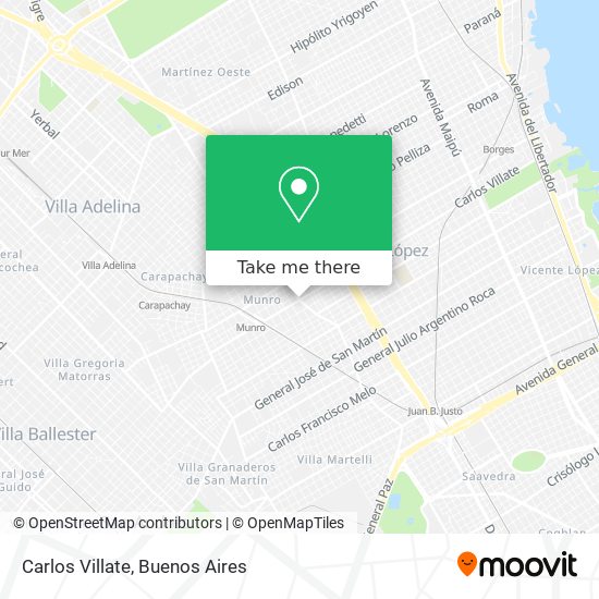 Carlos Villate map