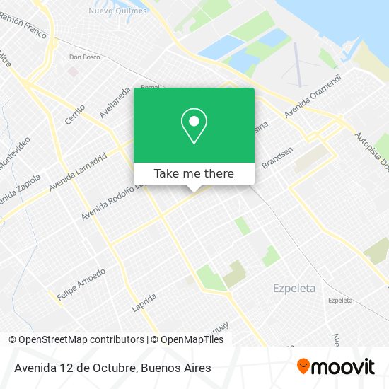 Avenida 12 de Octubre map
