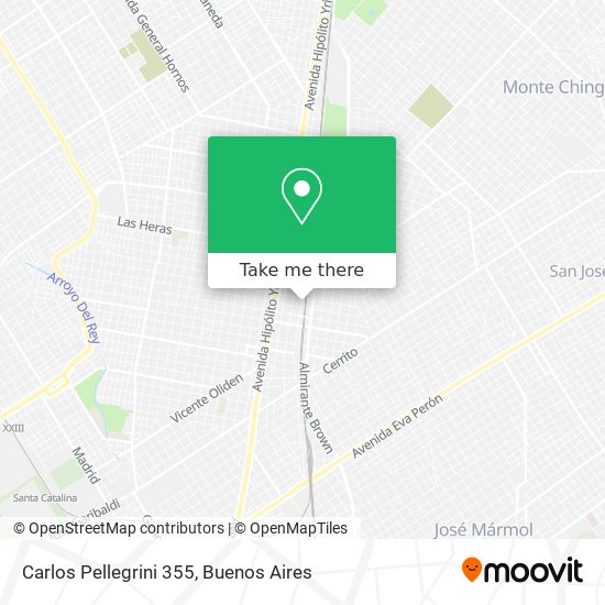 Carlos Pellegrini 355 map