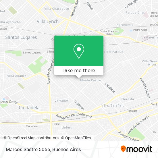 Mapa de Marcos Sastre 5065