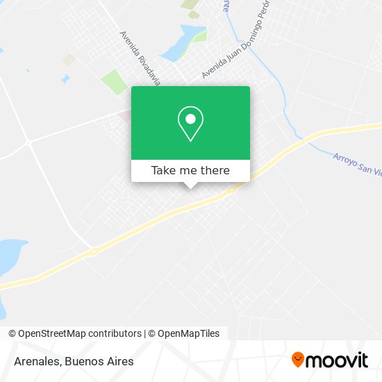 Mapa de Arenales