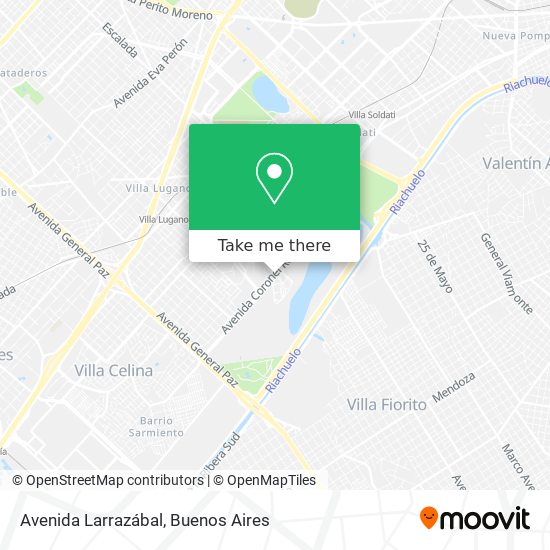 Avenida Larrazábal map