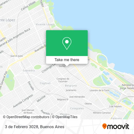 Mapa de 3 de Febrero 3028
