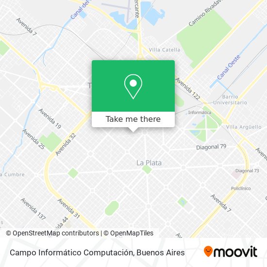 Mapa de Campo Informático Computación