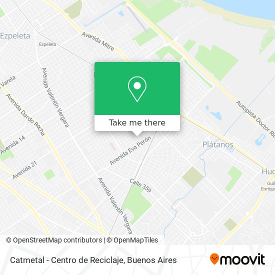 Catmetal - Centro de Reciclaje map