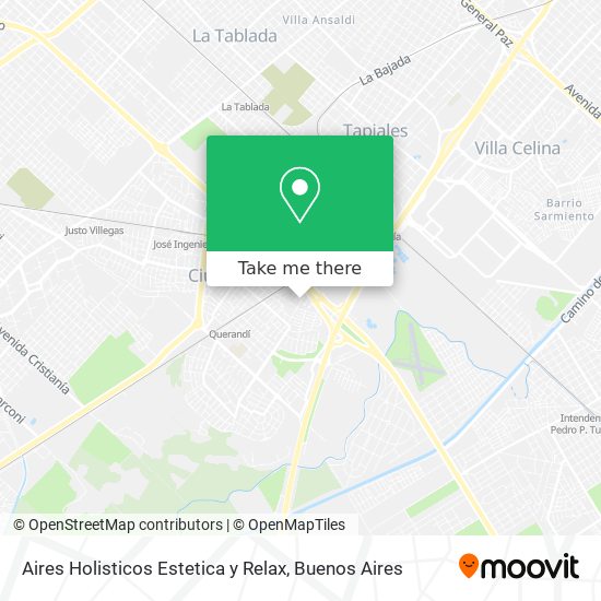 Aires Holisticos Estetica y Relax map