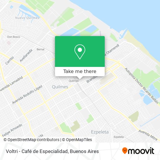 Mapa de Voltri - Café de Especialidad