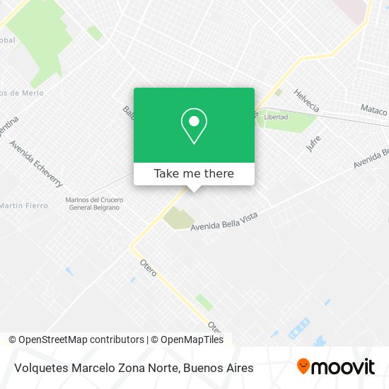 Volquetes Marcelo Zona Norte map