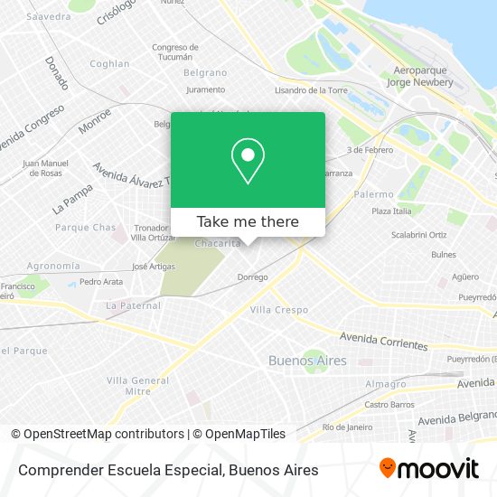 Comprender Escuela Especial map