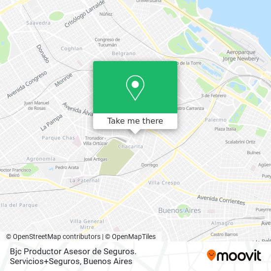 Bjc Productor Asesor de Seguros. Servicios+Seguros map