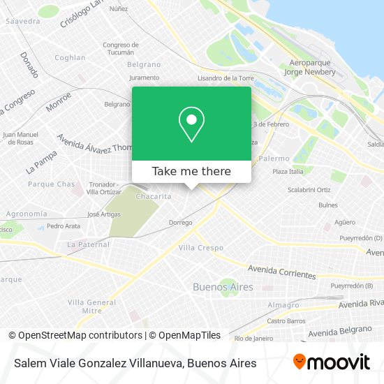 Salem Viale Gonzalez Villanueva map