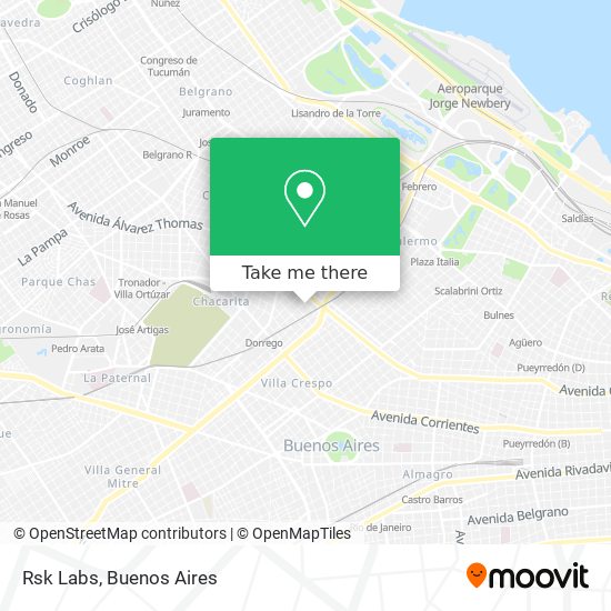 Rsk Labs map