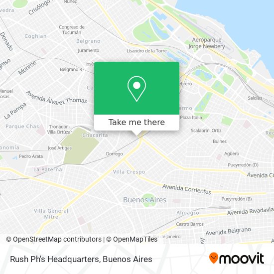 Rush Ph's Headquarters map