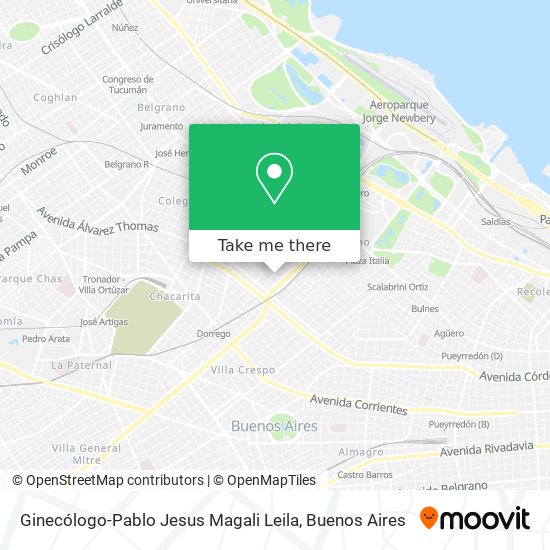 Ginecólogo-Pablo Jesus Magali Leila map