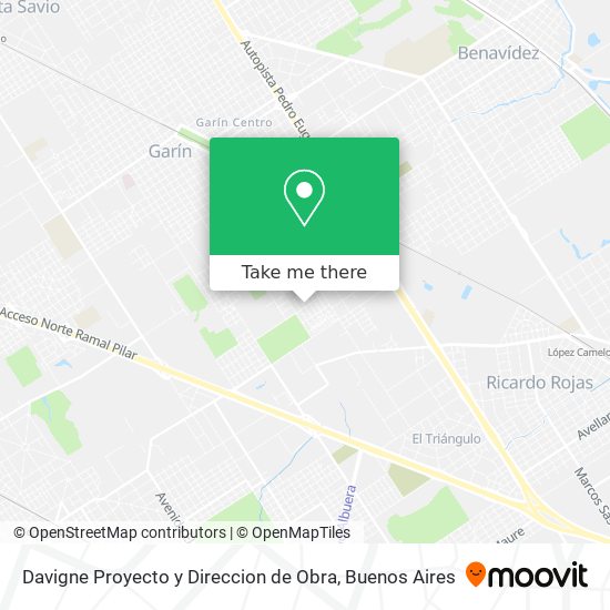 Davigne Proyecto y Direccion de Obra map