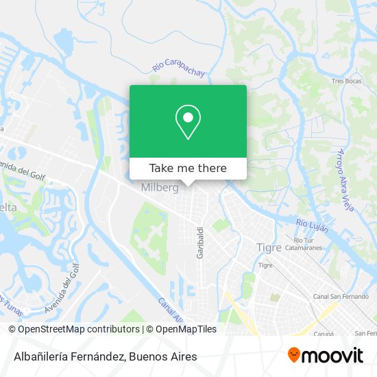 Albañilería Fernández map