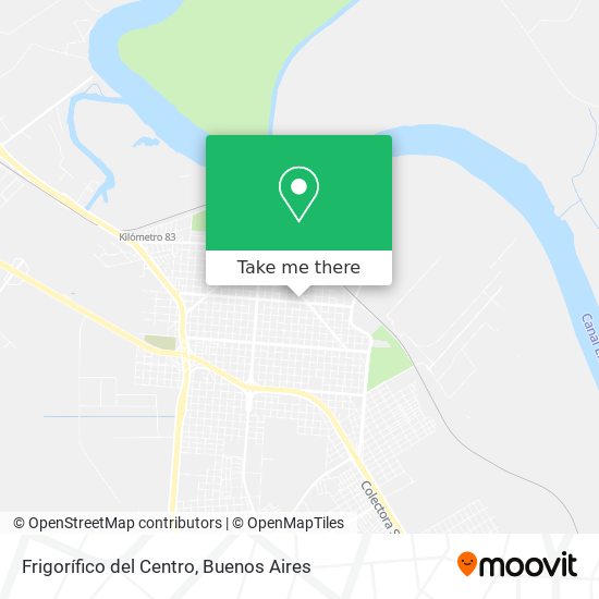 Frigorífico del Centro map