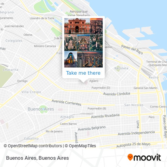 Buenos Aires map