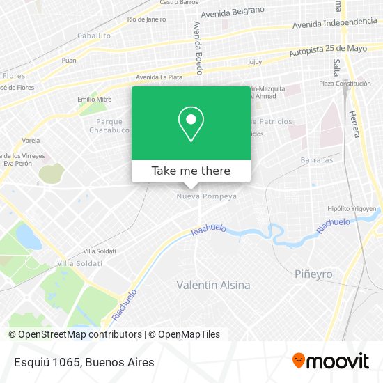 Mapa de Esquiú 1065
