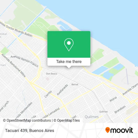 Mapa de Tacuarí 439