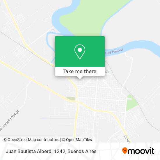 Juan Bautista Alberdi 1242 map