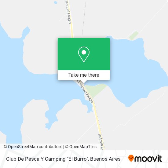 Mapa de Club De Pesca Y Camping "El Burro"