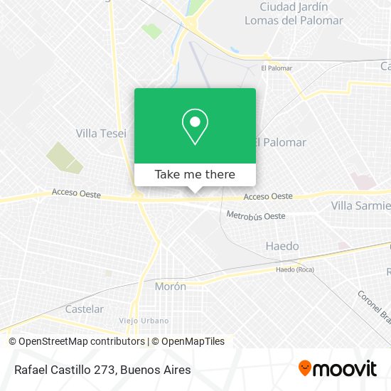 Rafael Castillo 273 map
