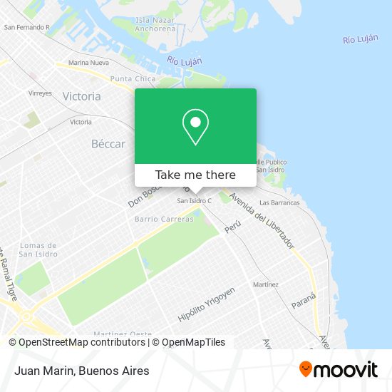 Mapa de Juan Marin