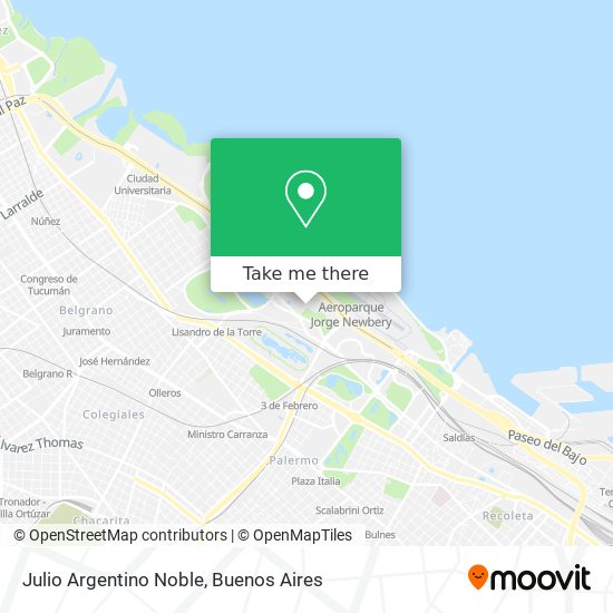 Julio Argentino Noble map