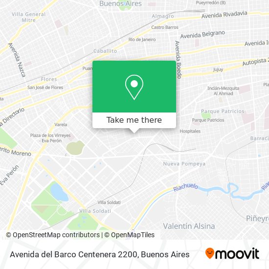 Avenida del Barco Centenera 2200 map