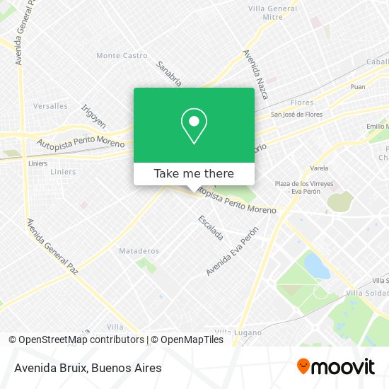 Avenida Bruix map