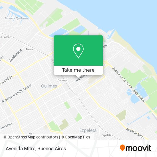 Mapa de Avenida Mitre