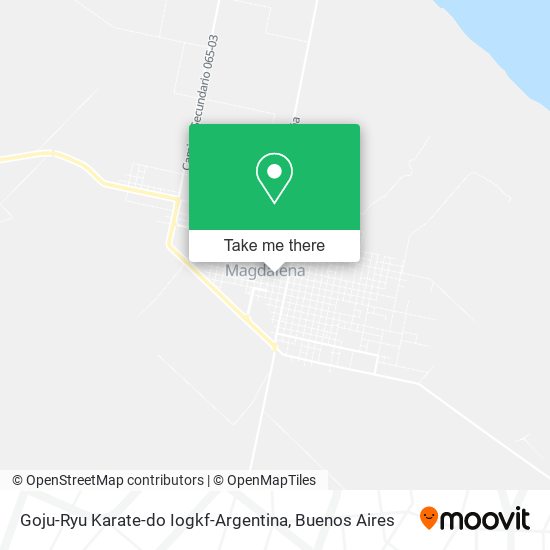 Goju-Ryu Karate-do Iogkf-Argentina map