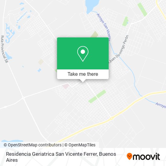 Residencia Geriatrica San Vicente Ferrer map