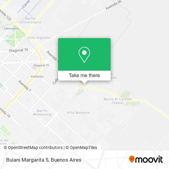 Buiani Margarita S map