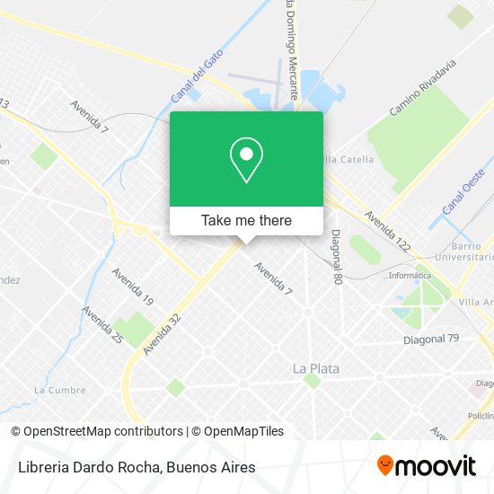 Libreria Dardo Rocha map