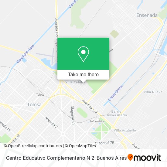 Centro Educativo Complementario N 2 map